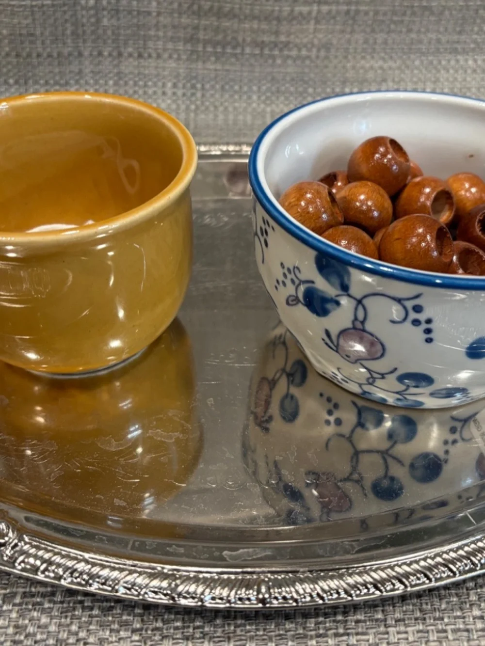 bead lacing practical life materials with floral bowl by idlewild montessori